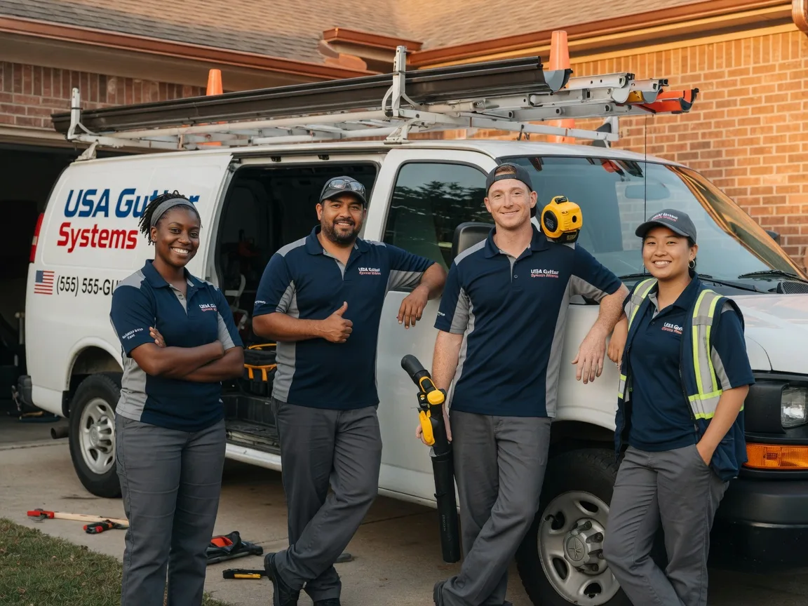 Gutter Installation company in Conroe, TX